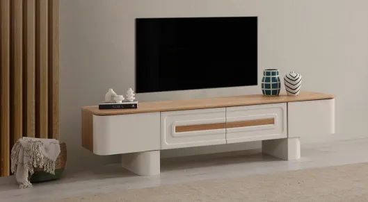 Product img 2, Bora Ahşap Ayaklı Tv Ünitesi